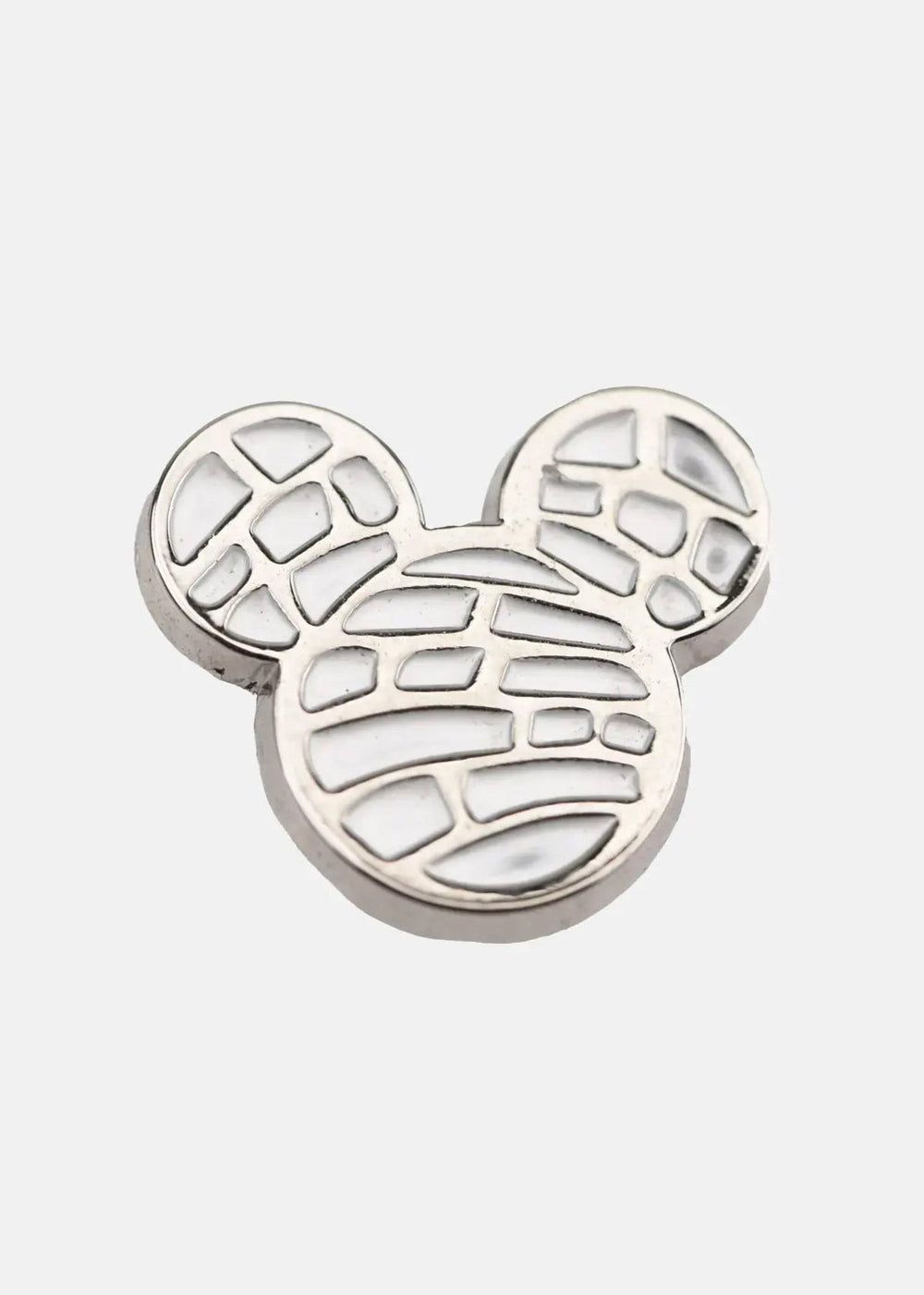 WHITE MOUSE WATCH CHARM