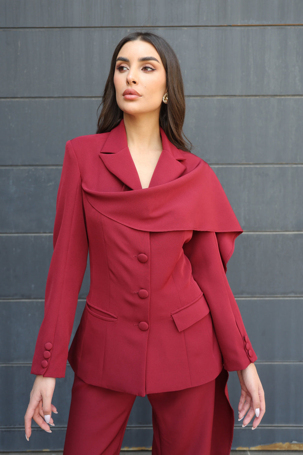 SCARLET MAJESTY BLAZER