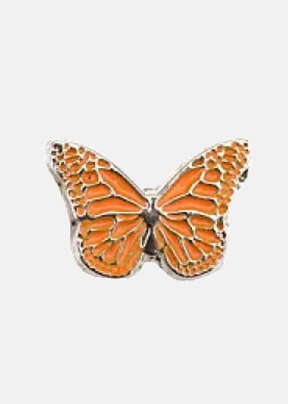 ORANGE BUTTERFLY WATCH CHARM