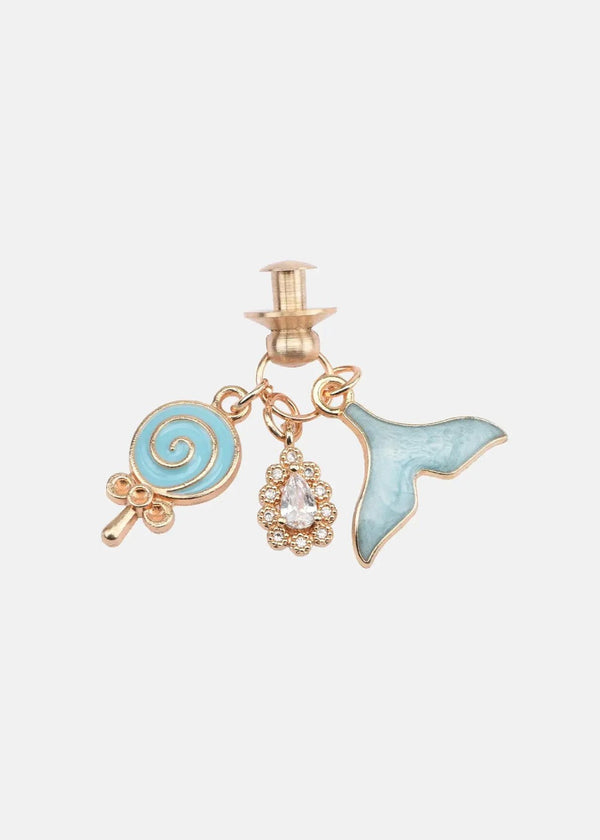 MERMAID SPARKLE WATCH CHARM