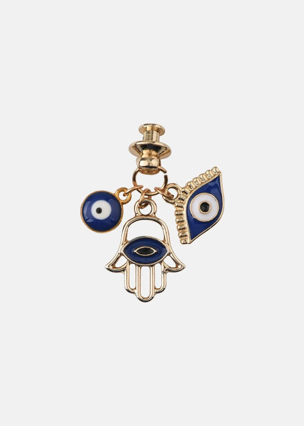 EYE & PALM HAND WATCH CHARM