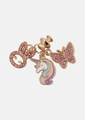 UNICORN & BUTTERFLY WATCH CHARM