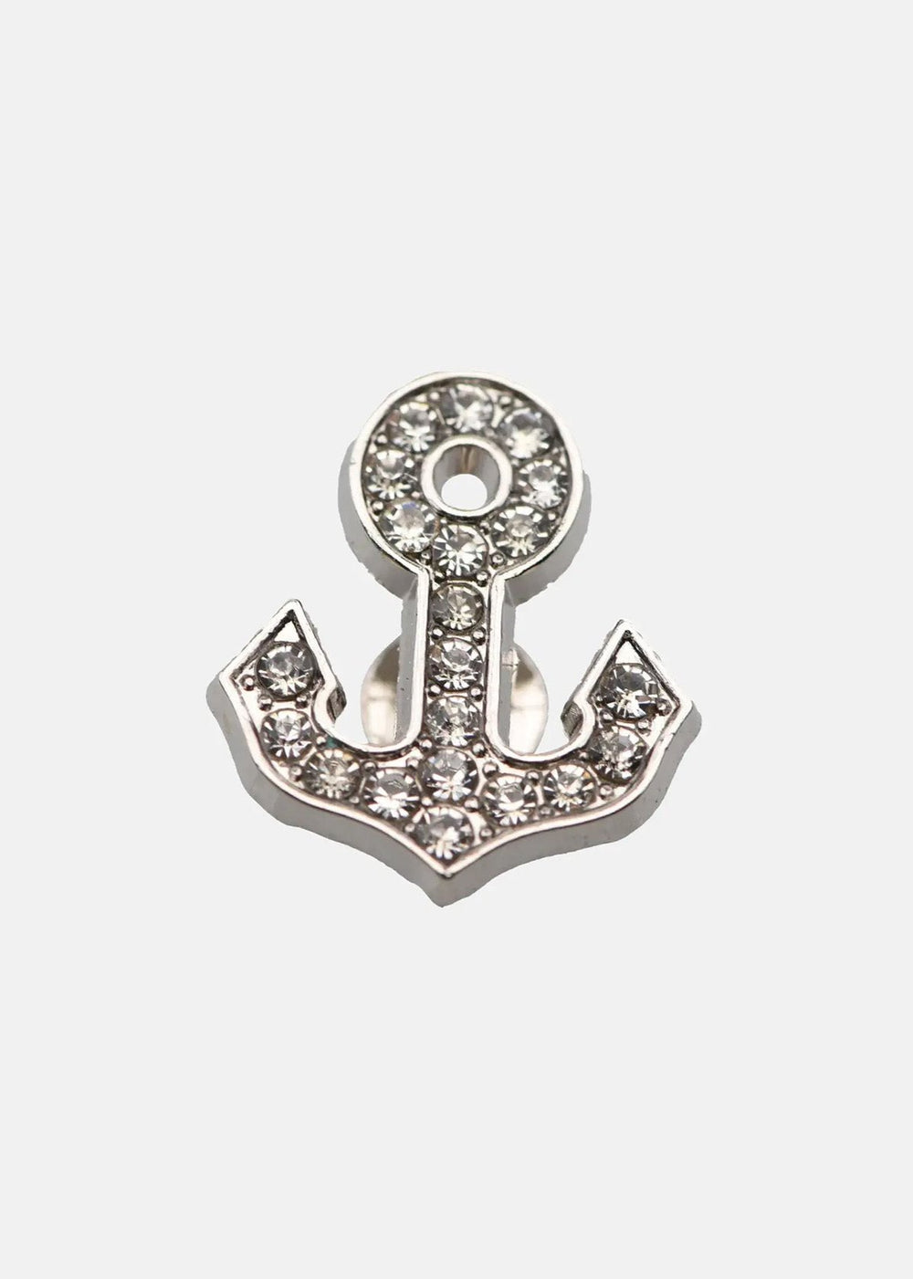 WHITE ANCHOR WATCH CHARM