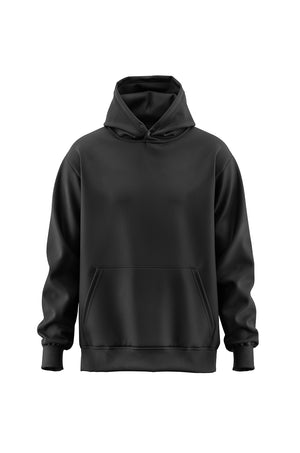 CAMPFIRE TEDDY HOODIE - BLACK