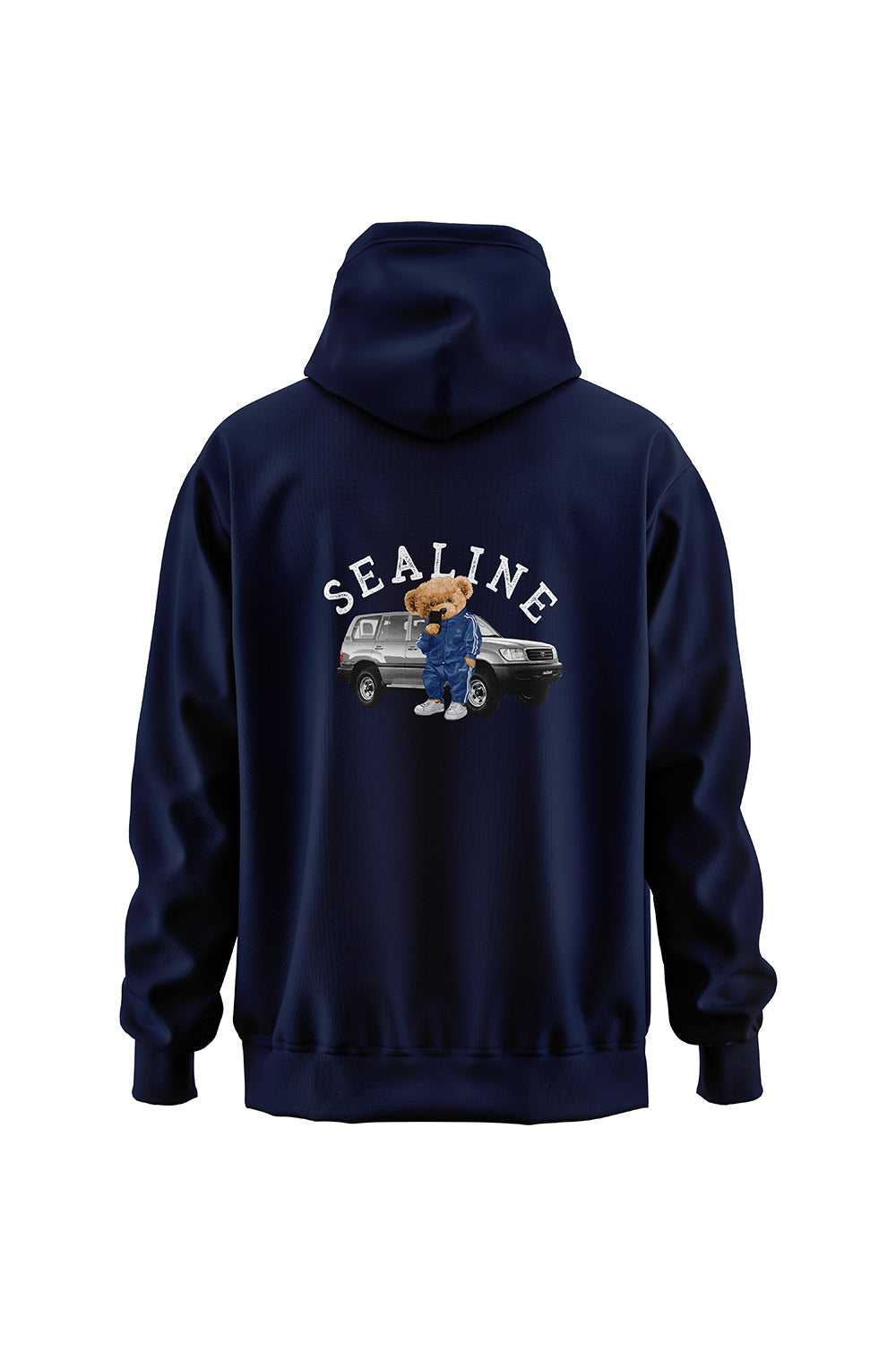 OFF-ROAD TEDDY HOODIE - DARK NAVY